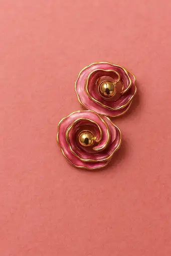 Bloom Studs (Pink)