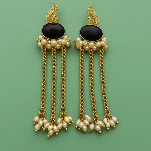 Kashmiri Pearl Gaze (Black)